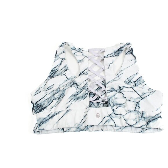 JustFab Active Sports Bra - Marble Swirl -XL - Picture 6 of 8